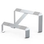 350g Solid Feet 17.3Inch Silver Notebook Desk Stand Liftable