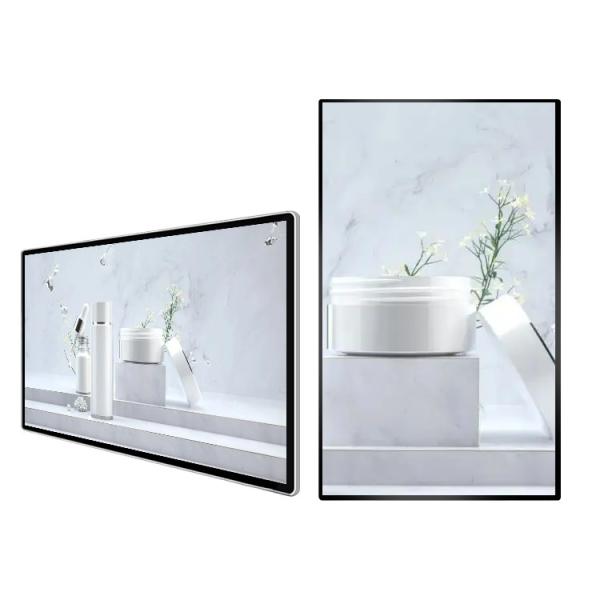 55" Wall Mounted Digital Signage For Small Business Gyms Events Hospitals