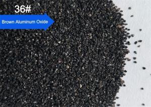 China Sandblasting Brown Aluminium Oxide Blasting Media Abrasive Blasting Media Grit Size 36# wholesale