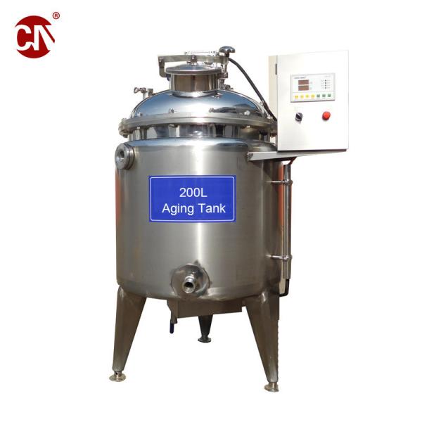 Automatic Grade Semi-Automatic Ice Cream Aging Tank 600L SS304 for Yogurt