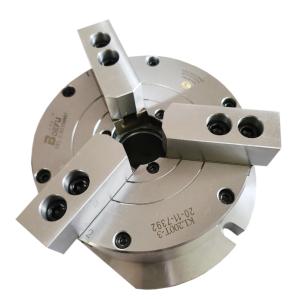 China 3 Jaw Steel Pneumatic Chuck For Pipe Thread Machine Tool wholesale