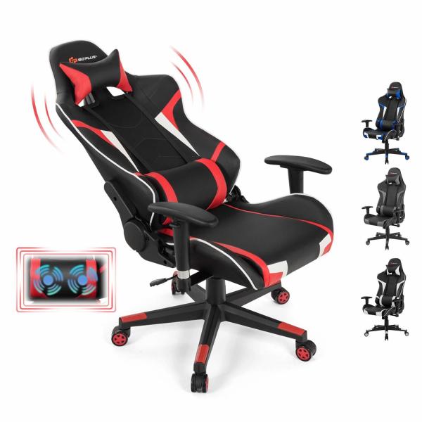 Adjustable Height Computer Gaming Racing Chair for Office Ergonomic Gaming