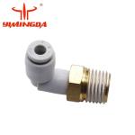 Garment Auto Cutter Parts 465500467 Fitting 1/4 OD X 1/8 N Spare Parts For S91