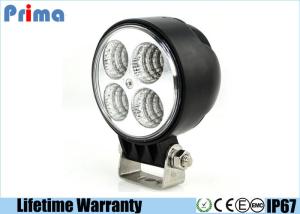 China 3.3 Inch 12W Round Led Flood Lights , 960 Lumen Off Road Led Spot Lights wholesale