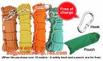 climbing rope, protective escape rope polyester rope, escape rope, High-altitude
