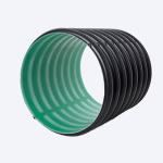 Corrugated Wellbore HDPE Drainage Pipes Wall Winding Underground Sewage Pipe