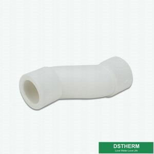 China ISO9001 Approval Lightweight Pvc Pipe Fittings Elbow Size 20 -160 Mm Welding Connection wholesale