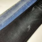 Woven Cotton Indigo Brushed Denim Fabric Yarn Dyed Textile
