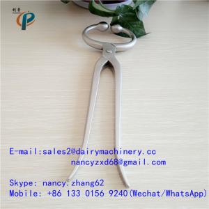 China 35CM Carbon Steel Bull-Holder, Bull Nose Tongs, Nose Clamp for holding cattles on sale