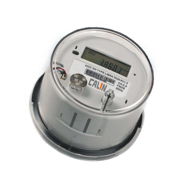 Socket Type Residential Electric Meters Bi - Directional LCD Display Prepayment