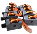 DRS 125mm To 400mm Traveling Wheel Block With Drive Geared Motor