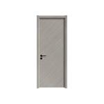 Sound Insulation MDF Wooden Door 43mm Thick PVC Interior Doors With Frames