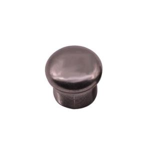 China Oem Design Customized Bottle Caps Die Casting Plated Silver Zinc Alloy wholesale