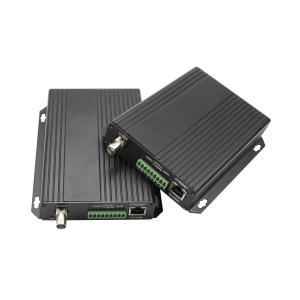 China Analog Video Bidi Data RS232/RS422 10/100M Ethernet Over Fiber Converter DC5V wholesale