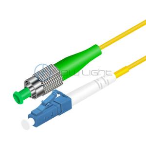 China Communication Test Equipment FC To LC 9/125um Fiber Optic Patch Cord wholesale