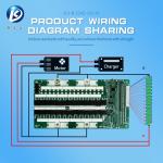 3.2V NMC LiFePO4 24V 7S 100A Low Speed Car BMS Temperature Control Pcb Charger