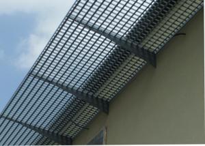 China Canopies Facade Cover Hot Dip Galvanized Steel Grating 3mm Q235 wholesale
