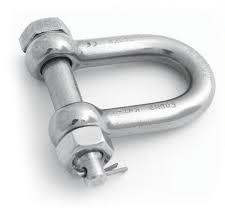China Ship Industry 316 Stainless Steel D Shackle 10mm 6mm anti corrosion wholesale