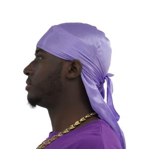 China Silky OEM ODM Long Tail Design Durag wholesale
