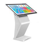 Horizontal 55 Inch Infrared Touch Screen LCD Self Service Kiosk Full Viewing