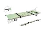 Aluminum Army Emergency Folding Stretcher With Flexible Nylon Handles