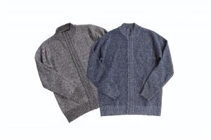 China Stockpapa Male Casual zip up turtleneck sweater wholesale