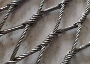 China Safety SUS304 Stainless Steel Wire Rope Mesh For Protection Animal wholesale