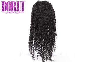 China Brazilian Full Lace Human Wigs Deep Curly Breathable No Tangling No Shedding wholesale