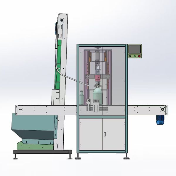 Pneumatic Linear Screw Automatic Capping Machine For Metal Plastic Caps 1500W 110V