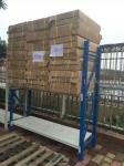 Blue / Grey Steel Storage Racks Medium Duty Shelving In Warehouse Management