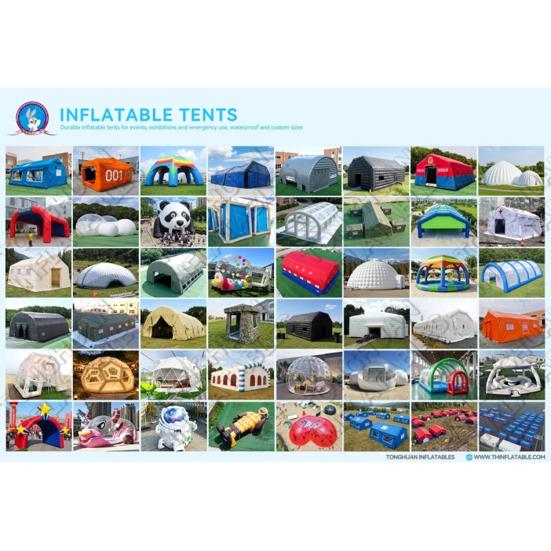 Commercial Inflatable Gorilla Head Tent with Printed Branding for Festivals Exhibitions and Promotional Projects