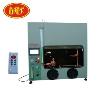 China 50W 500W Mitsubishi PLC Plastic Vertical Horizontal Flammability Tester UL94 Fire Chamber wholesale
