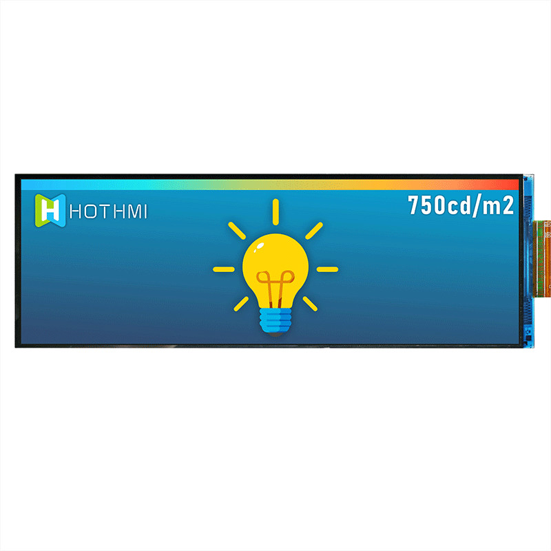 7.8 Inch 400x1280 Bar Type TFT , ST7703 High Brightness LCD Display