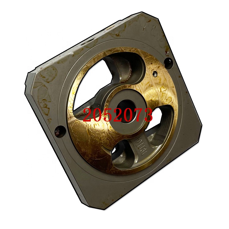 100% ZX200-3 Excavator Valve Plate HPV118 2052073 Construction Machinery Parts