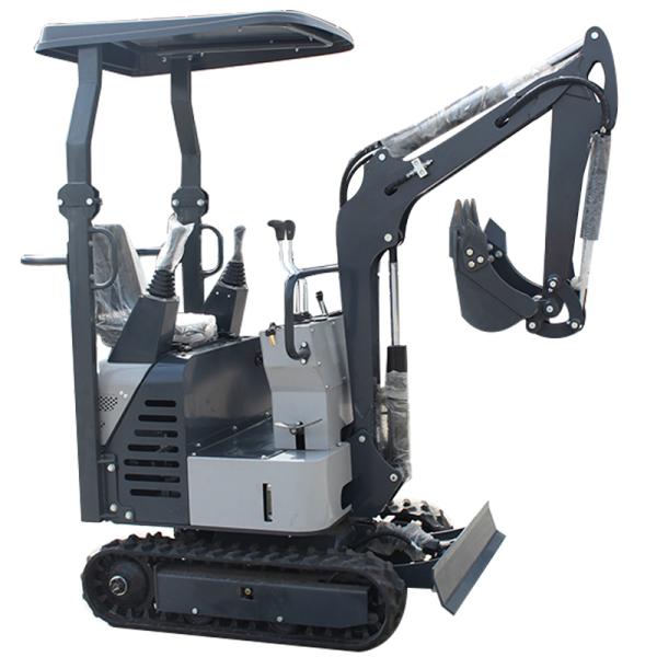 1000KG Operating Weight Mini Digger Excavator Mini Excavator Zero Tail Swing