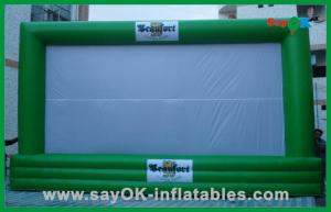 China Air Screen Waterproof Commercial Inflatable Movie Screen , Outdoor Inflatable Movie Theater wholesale