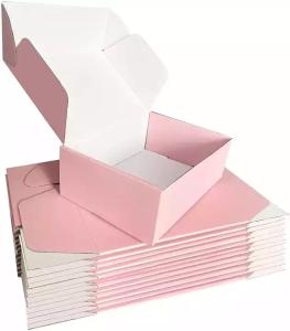 China Custom Size Accepted Self Erecting Boxes Corrugated Carton Packaging Gift Boxes Mailer wholesale