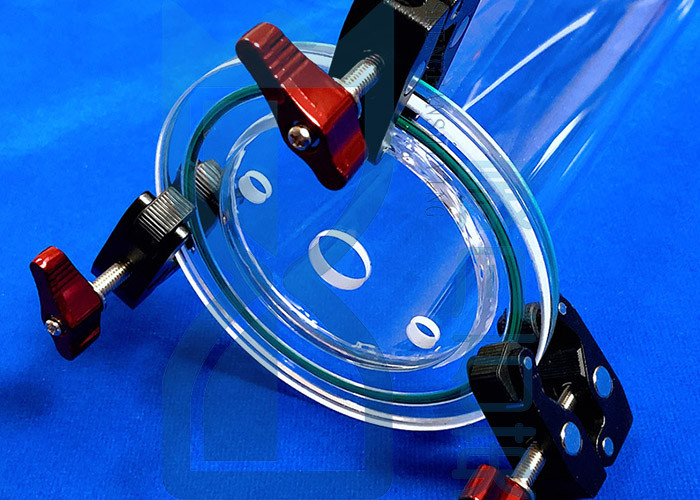 Heating Element Welding Sio2 Quartz Tube Flange