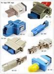 SC Simplex/Duplex Plastic/Metal Fiber Optic Adapter/hybrid adapters