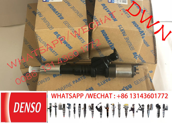 PC400-7 PC450-7 6d125 Engine Fuel Injector 6156-11-3300