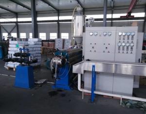 China SJ90/25 10mm Flat PVC Cable Extrusion Line wholesale