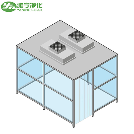 YANING CE Certification Portable Clean Room Clean Shed / Laminar Flow Clean Booth Modular Clean Room Laboratory