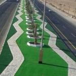35mm Height PE Garden Artificial Grass Indoor Landscape Synthetic Turf Lawn