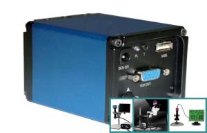 China DC 5 - 12V VGA Digital Video Microscope Camera With Overlay Graphic For Teaching wholesale