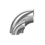 304 Stainless Steel Round 90 Degree Welding Bend Elbow Pipe for High Temperature