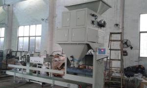 China Dual Hopper Gravel / Stone / Pebble Auto Bagging Machines With Electric Control Cabinet wholesale