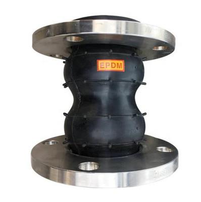 Twin Sphere Rubber Double Ball Rubber Joint Dn65 Water Pipe Coupling Carbon