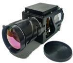 280mm Long Focal Length Continuous Zoom Miniature Airborne MWIR Cooled Thermal