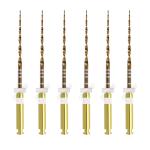 Dental Rotary File Only One Gold Rotary Wave Files For Root Canal Treatment