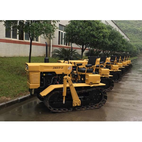 30hp Mini Diesel Salt Field Tractor Crawler Bulldozer Compact Dozer